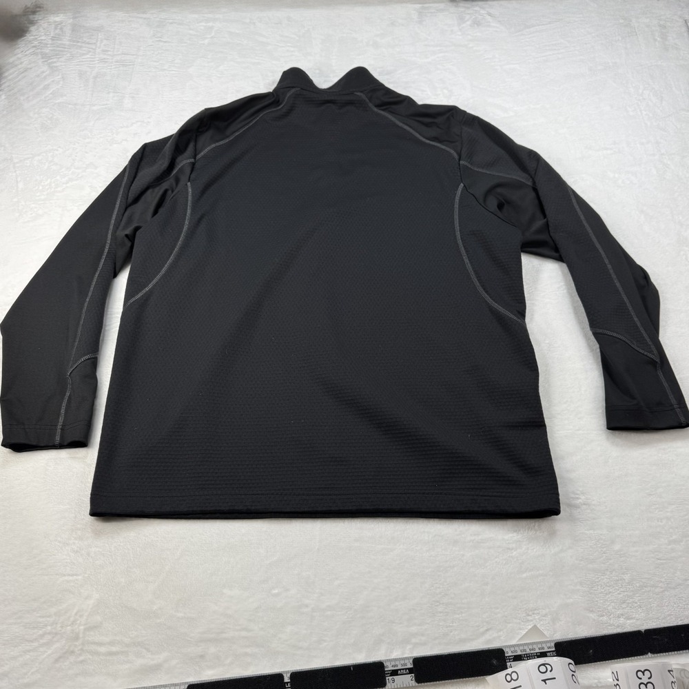 NIke Golf - Therma 1/4 Zip Pullover Sweater - Men's L - Black Golf Performance - Picture 3 of 7
